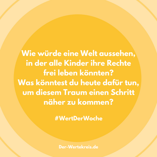 Recap #WertDerWoche (Kinder-)Rechte