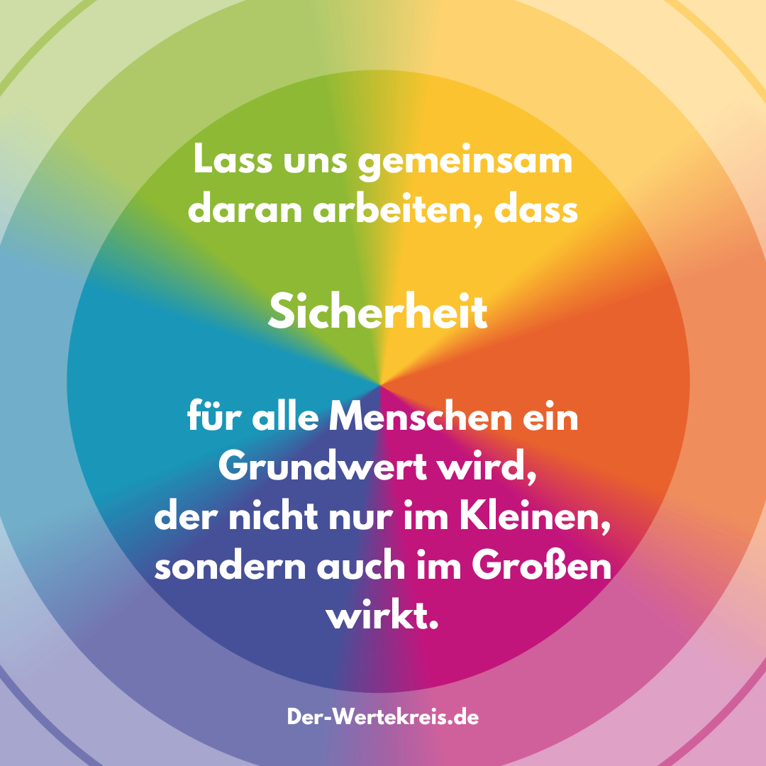 Recap #WertDerWoche Sicherheit