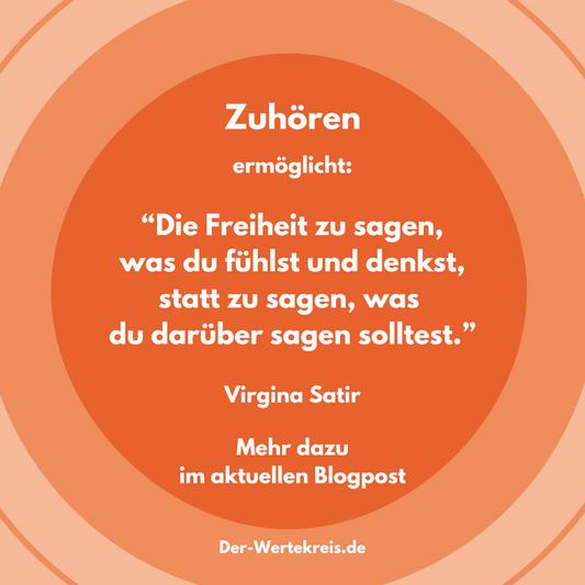 Recap #WertDerWoche Zuhören