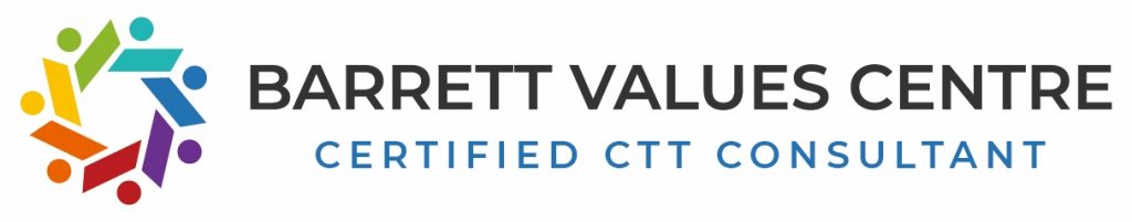 Das Logo des Barrett Values Centre, ein stilisierter Kreis in sieben Farben